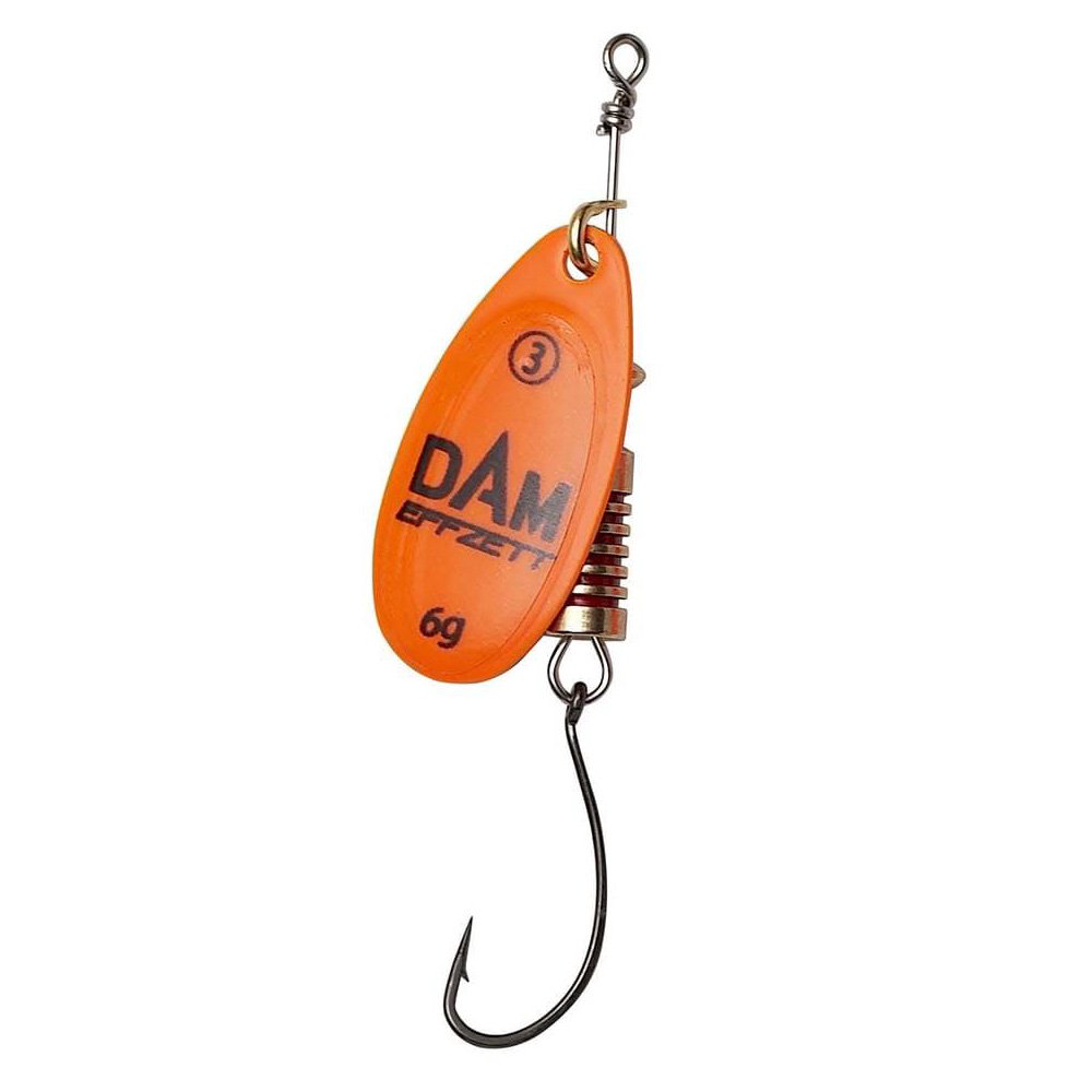 Блесна DAM Effzett Standard Single Hook №3 6гр Orange купить,NaN