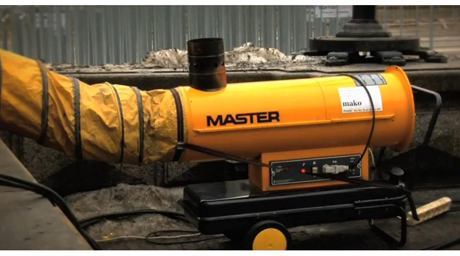 Тепловая дизельная пушка Master BV 110E 4013.217, 33 кВт купить,NaN