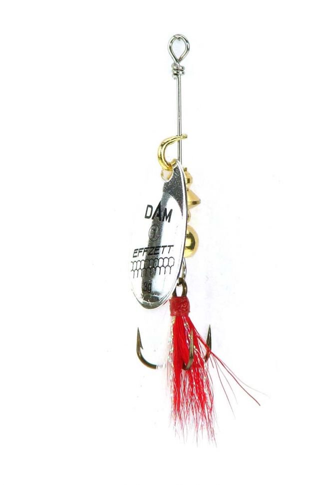 Блесна DAM Effzett Standard Dressed Spinner №1 3гр Silver купить,NaN