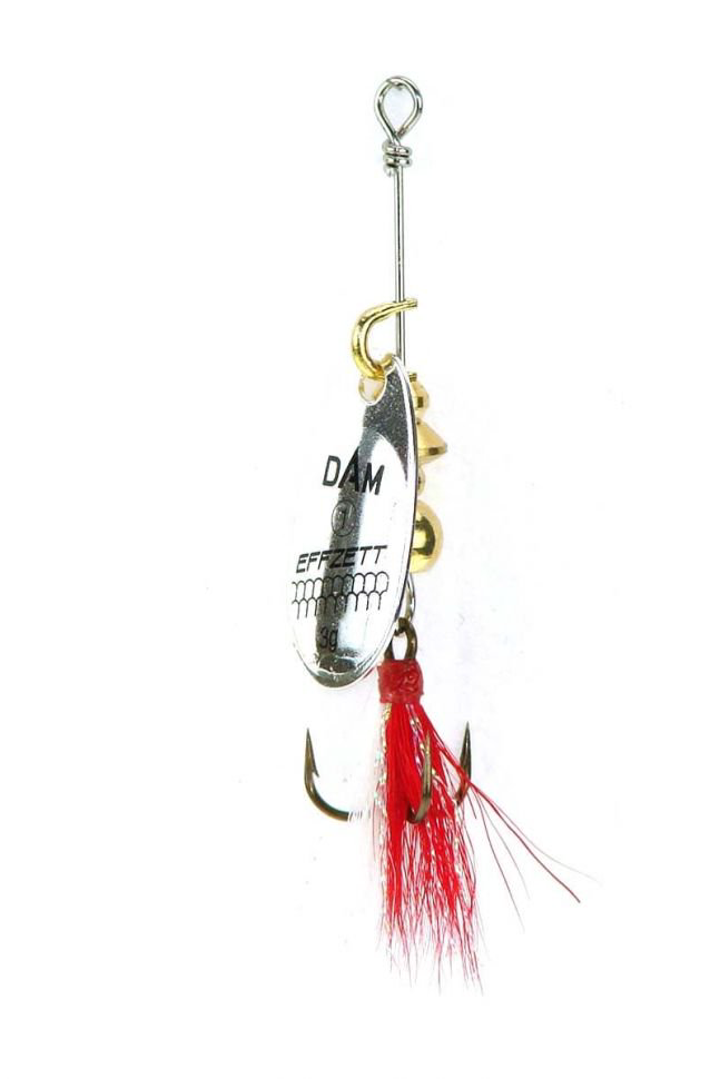 Блесна DAM Effzett Standard Dressed Spinner №1 3гр Silver купить,NaN