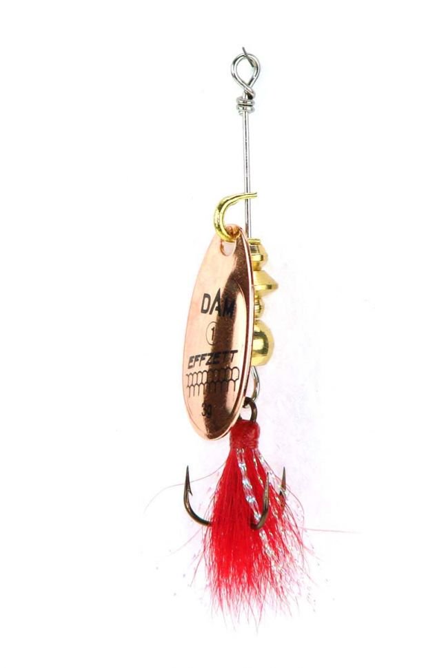 Блесна DAM Effzett Standard Dressed Spinner №1 3гр Copper купить,NaN