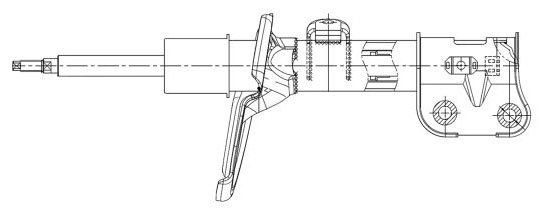 Амортизатор CTR Амортизатор GY1626G купить,NaN