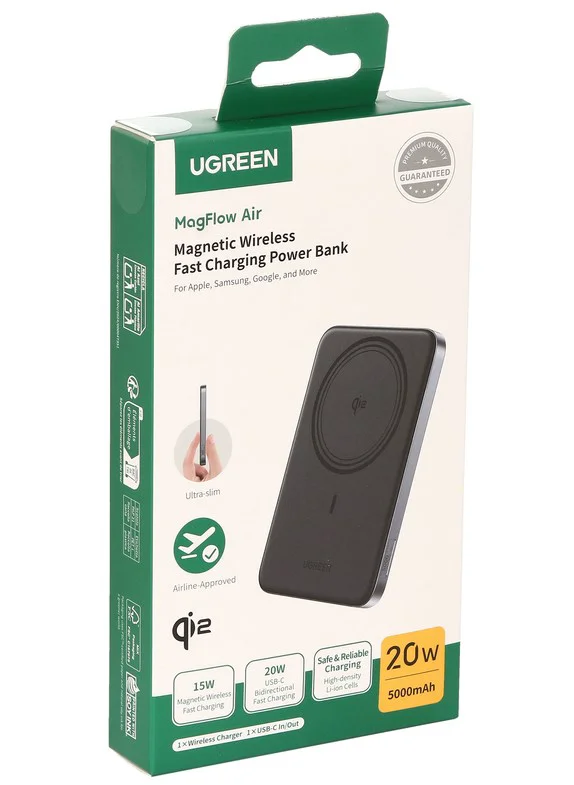 Power bank Ugreen PB580 75984B 5000 mAh Gray