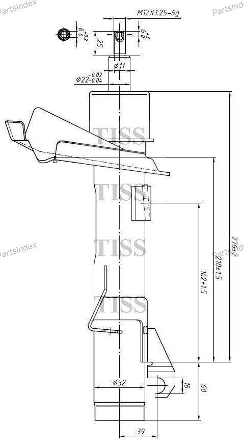 Амортизатор JD Амортизатор Подвески JAS0101 купить,NaN