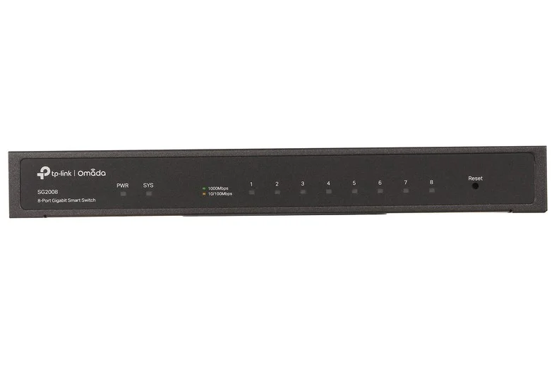 Коммутатор TP-Link SG2008 V4.20 8 port чёрный купить,NaN