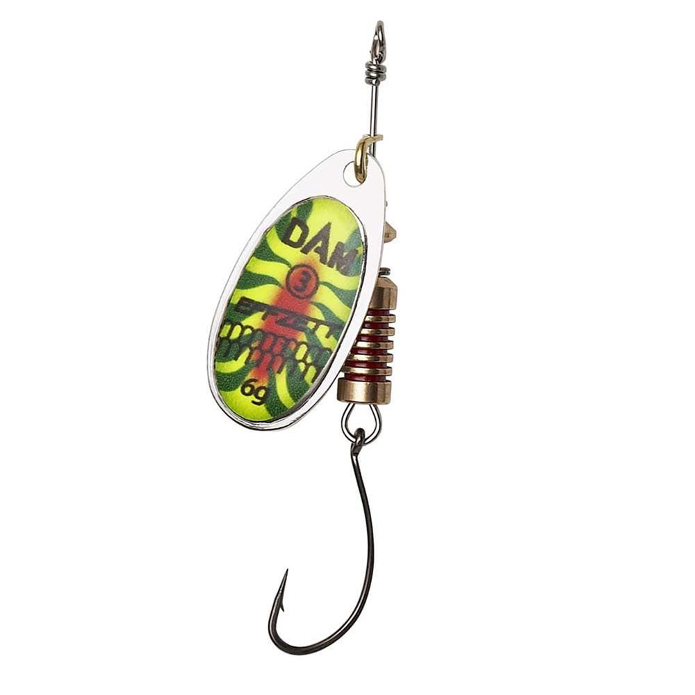 Блесна DAM Effzett Standard Single Hook №2 4гр Firetiger UV купить,NaN