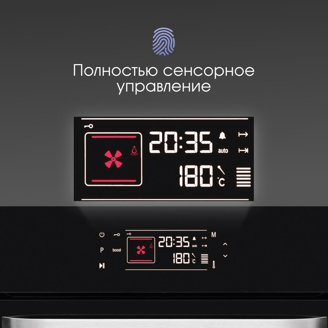 Духовой шкаф Zigmund &amp; Shtain EN 133.512 B черный