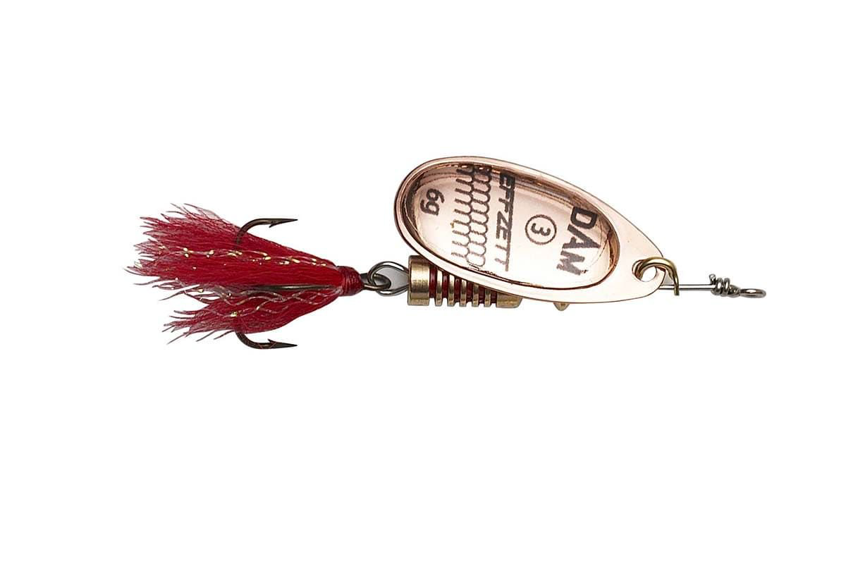 Блесна DAM Effzett Standard Dressed Spinner №2 4гр Copper купить,NaN