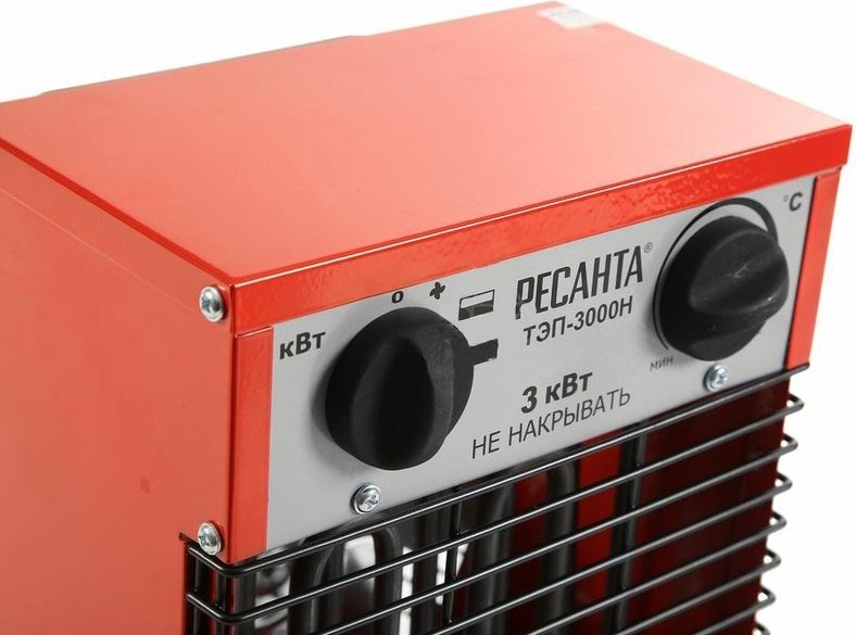 Тепловая электрическая пушка Ресанта ТЭП-3000Н, 3 кВт купить,0