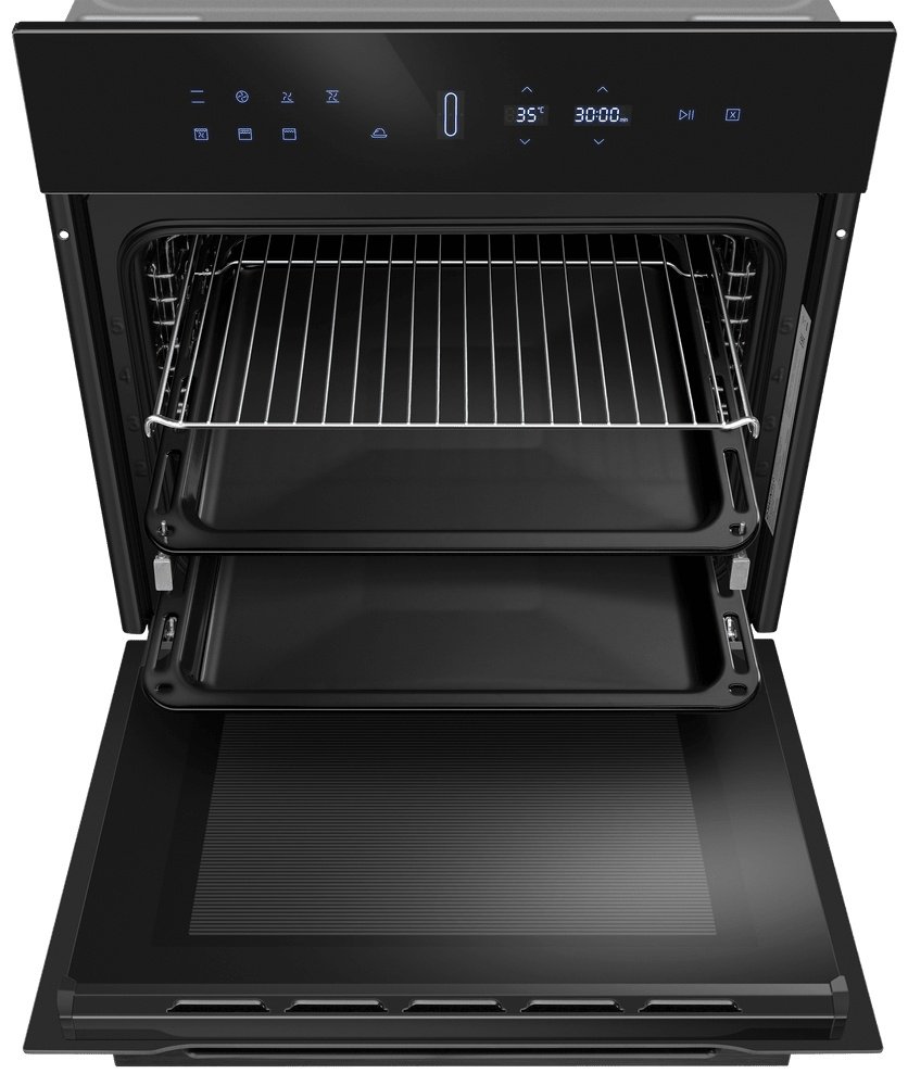Духовой шкаф MAUNFELD MEOH709DB черный - ForteMarket Духовой шкаф MAUNFELD MEOH709DB черный купить,0