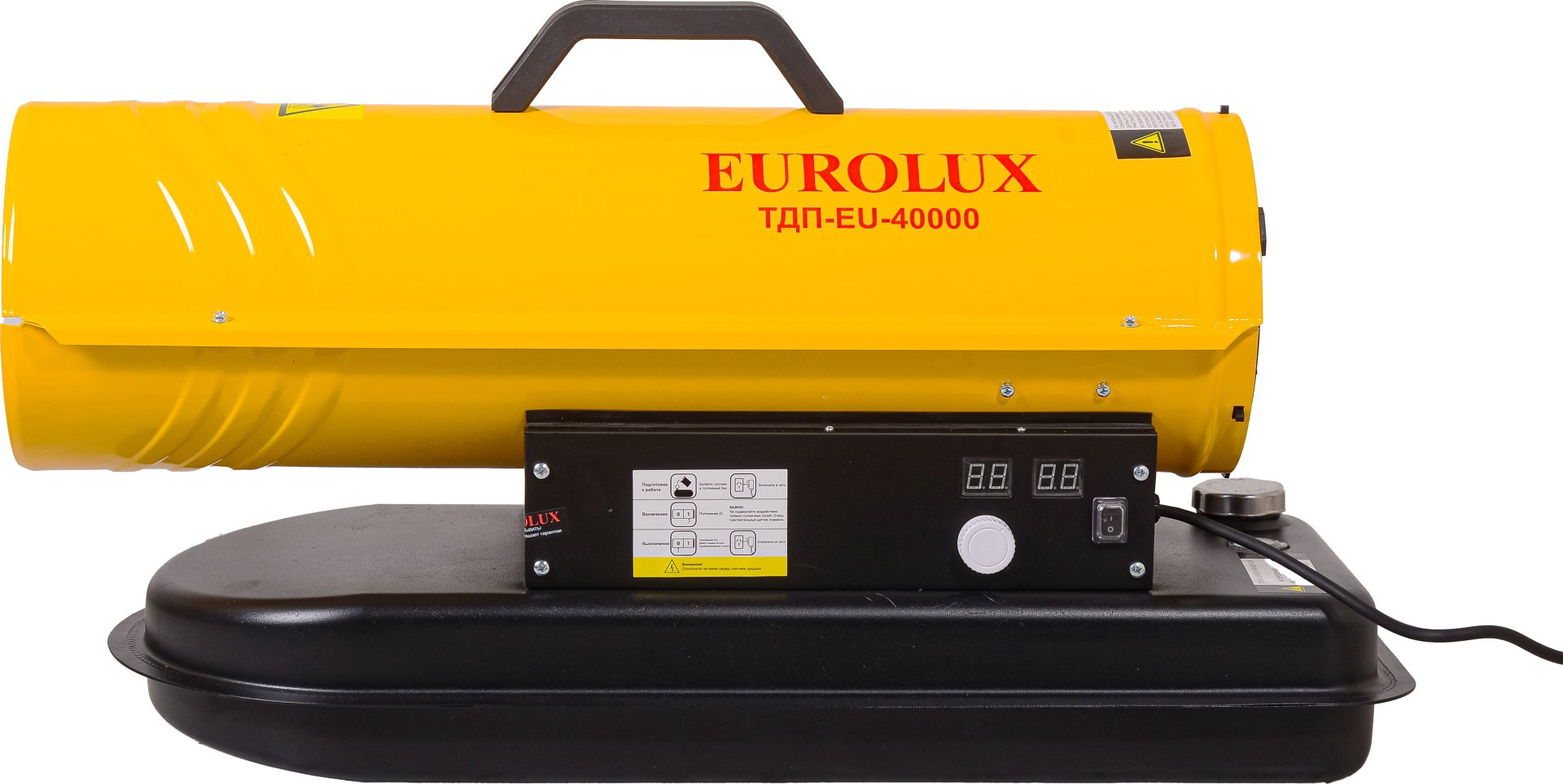 Тепловая дизельная пушка EUROLUX ТДП-EU-40000 67/1/65, 40 кВт купить,NaN