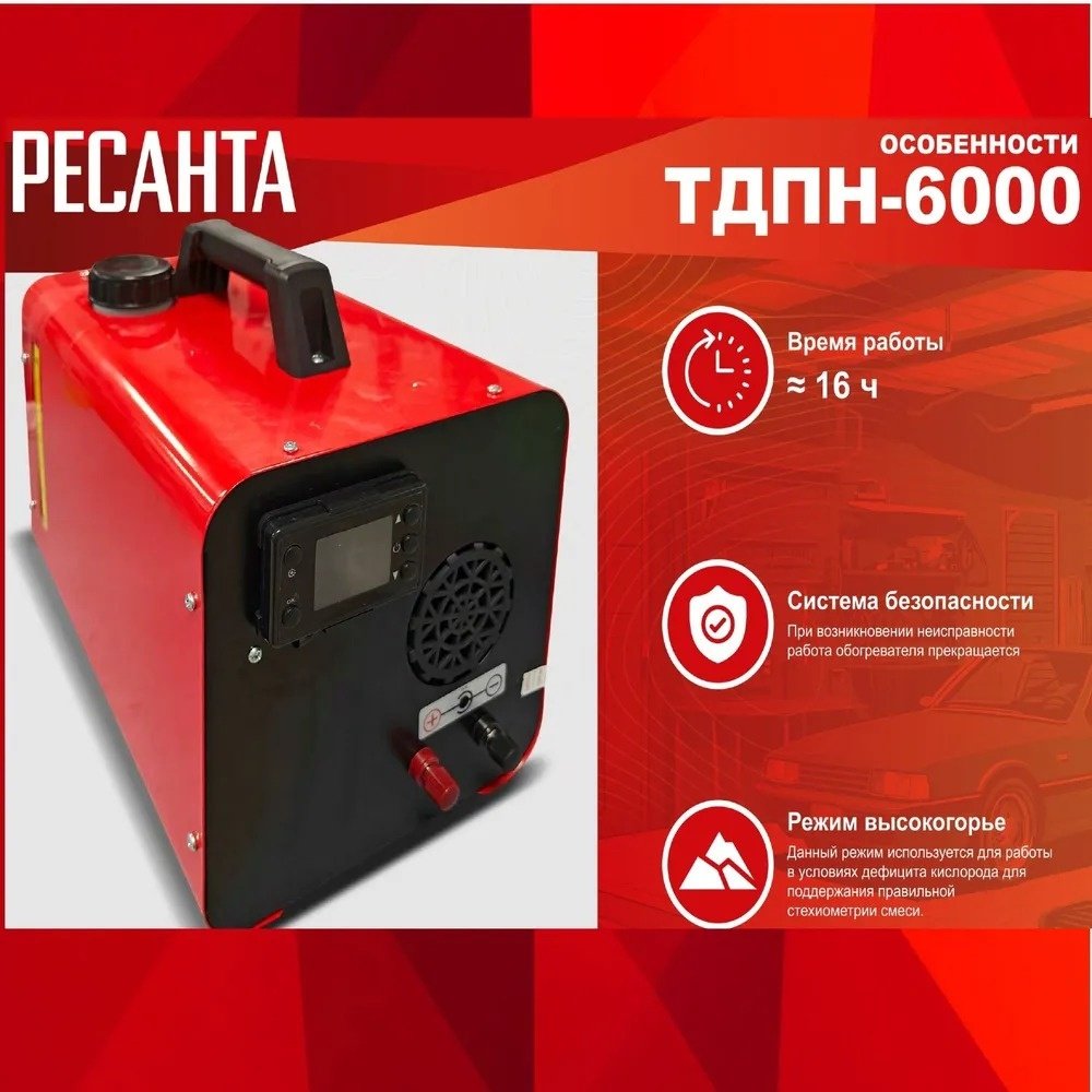 Тепловая дизельная пушка Ресанта 67/1/52, 6 кВт купить,0