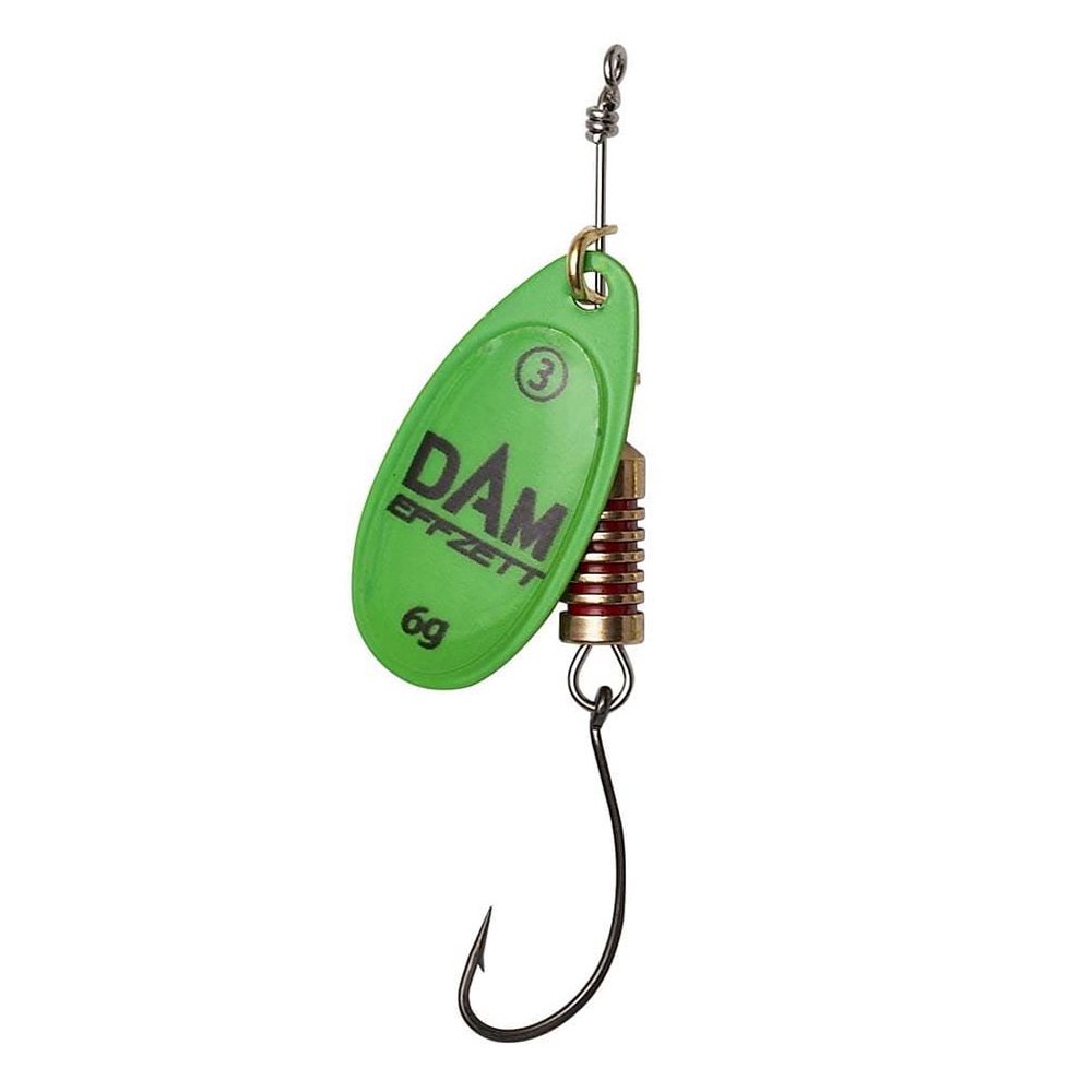 Блесна DAM Effzett Standard Single Hook №3 6гр Green