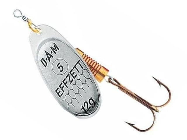 Блесна DAM Effzett Standart Spinner №4 10гр Silver купить,NaN
