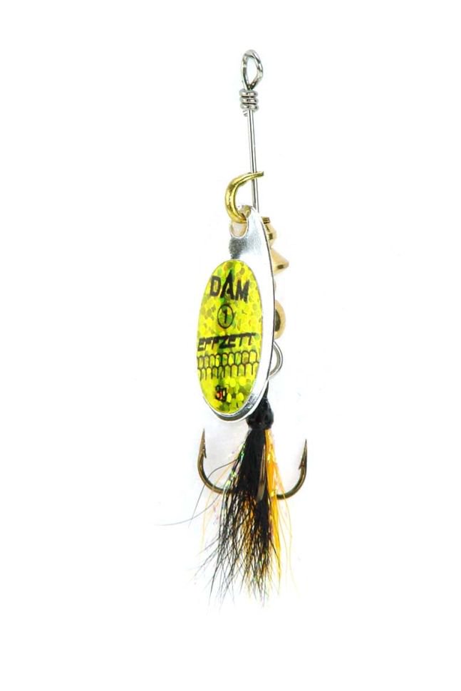 Блесна DAM Effzett Standard Dressed Spinner №2 4гр Reflex gold купить,NaN