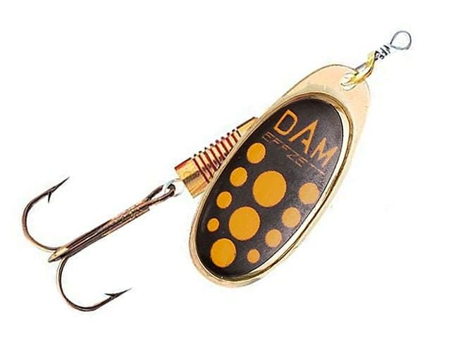 Блесна DAM Effzett Standart Spinner №4 10гр Blacky купить,NaN