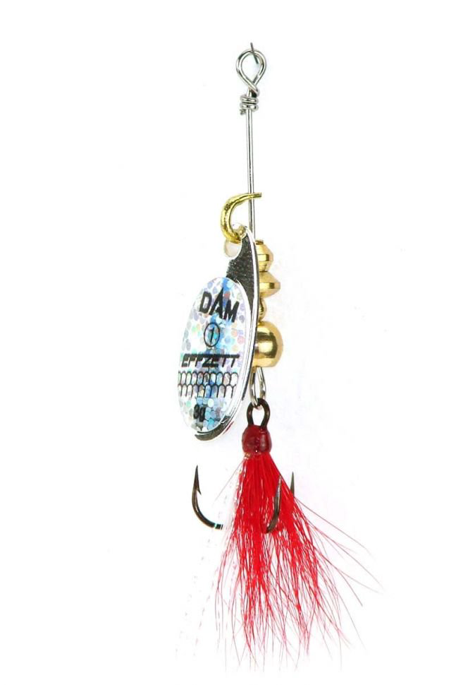 Блесна DAM Effzett Standard Dressed Spinner №1 3гр Reflex silver купить,NaN