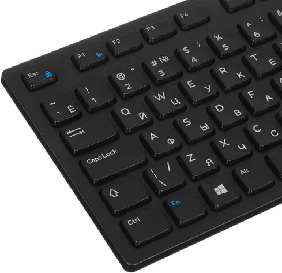 Клавиатура DELL KB216 (580-ADGR) черный купить,NaN