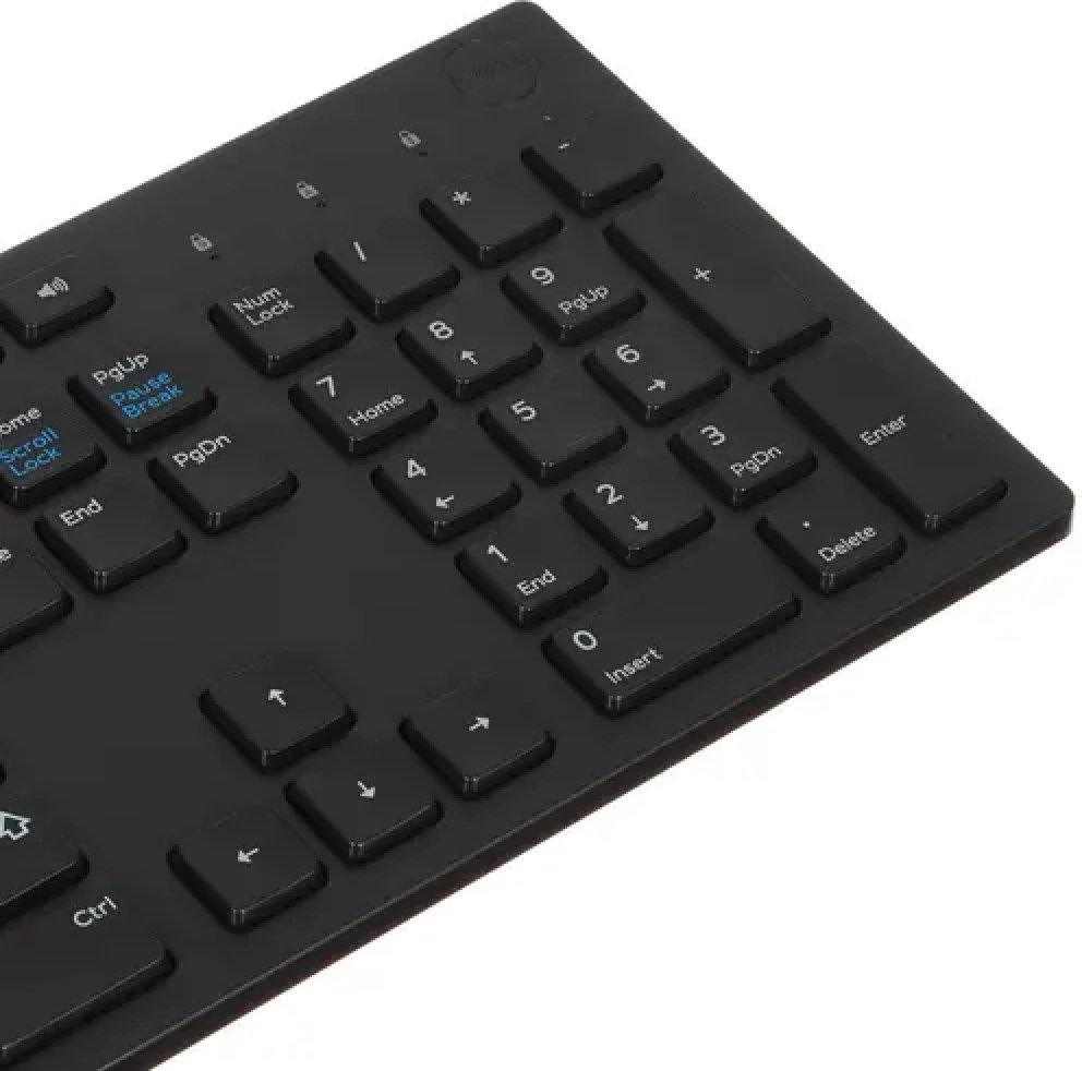 Клавиатура DELL KB216 (580-ADGR) черный купить,NaN