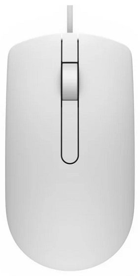 Мышь DELL MS 116 white белый