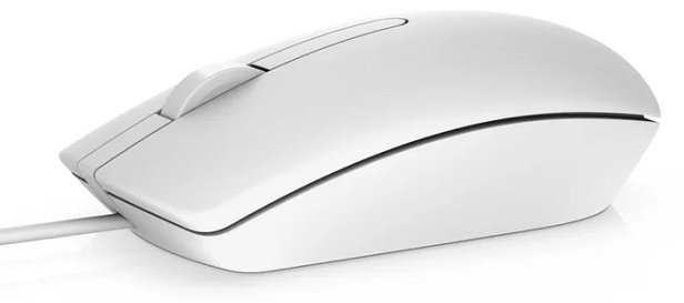 Мышь DELL MS 116 white белый