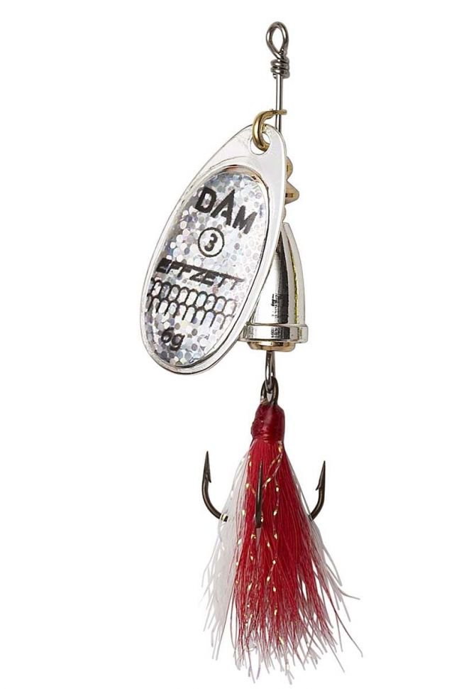 Блесна DAM Effzett Executor Dressed Spinner №1 3гр Reflex silver купить,NaN