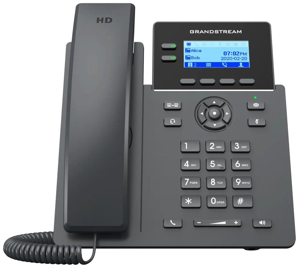 IP-телефон Grandstream GRP2602 черный купить,27527