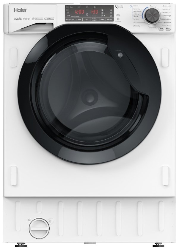 Стиральная машина Haier HWQ90B416FWB-RU белый