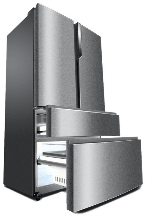 Холодильник Haier HB25FSSAAARU стальной купить,0