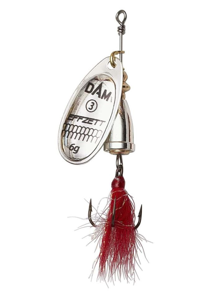 Блесна DAM Effzett Executor Dressed Spinner №1 3гр Silver купить,NaN