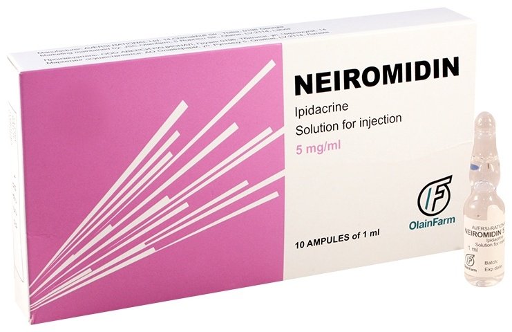 Нейромидин раствор 5 мг/мл 10 шт