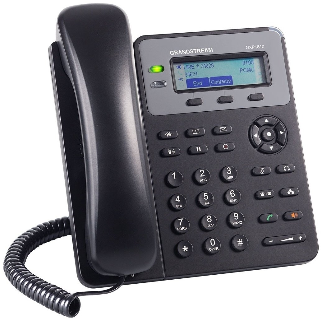 IP-телефон Grandstream GXP1610 черный купить,26980