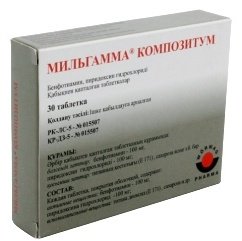 Woerwag Pharma GmbH &amp; Co Мильгамма Композитум № 30 таблетки