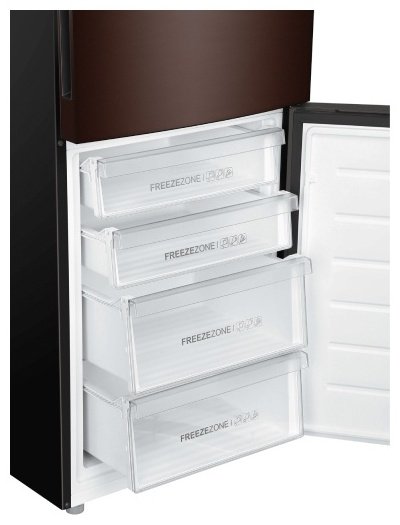 Холодильник Haier C4F740CLBGU1 коричневый купить,509990