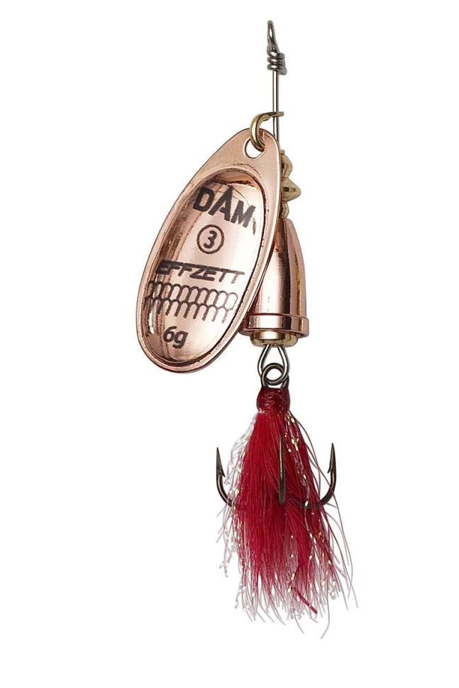 Блесна DAM Effzett Executor Dressed Spinner №1 3гр Copper купить,NaN