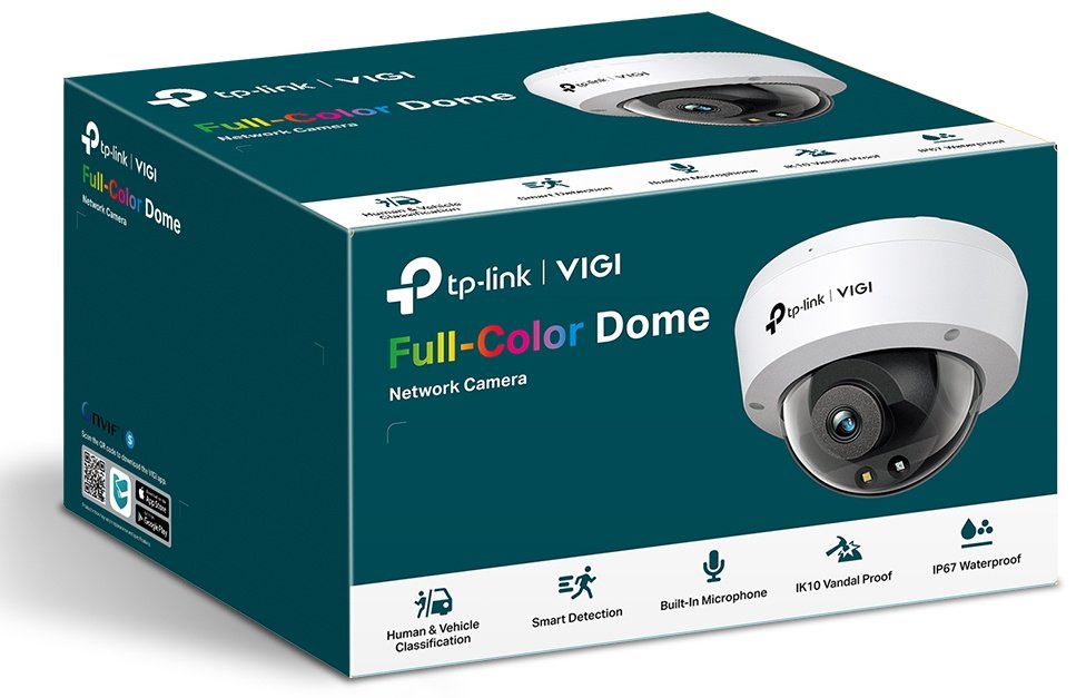 TP-LINK камера видеонаблюдения VIGI C250(2.8mm)(UN), 5MP, расширение 2880x1620 купить,NaN