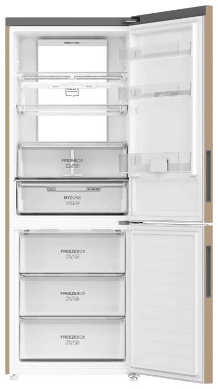 Холодильник Haier C4F744CGGU1 золотистый купить,0