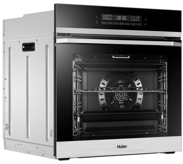 Духовой шкаф Haier HOQ-P16AN5SX черный-серый - ForteMarket Духовой шкаф Haier HOQ-P16AN5SX черный-серый купить,0