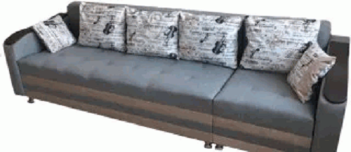 Диван FRH 3М 16 101736891 белый голубой купить,331700