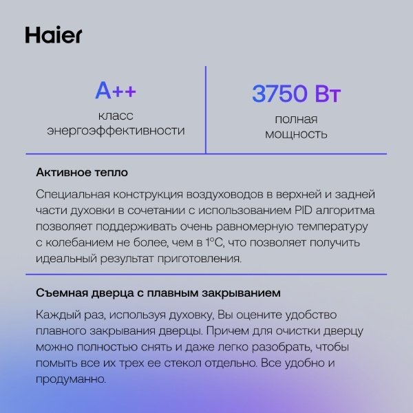 Духовой шкаф Haier HOQ-P16AN5SX черный-серый - ForteMarket Духовой шкаф Haier HOQ-P16AN5SX черный-серый купить,0