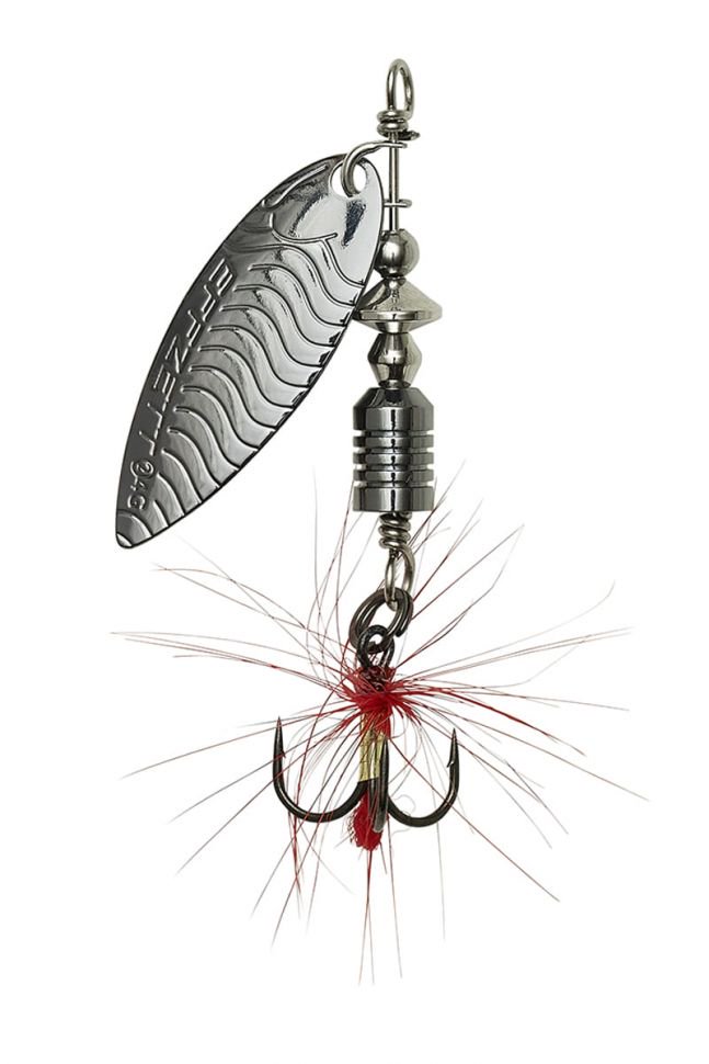 Блесна DAM Effzett UV-Spinner №2 4гр Silver купить,NaN