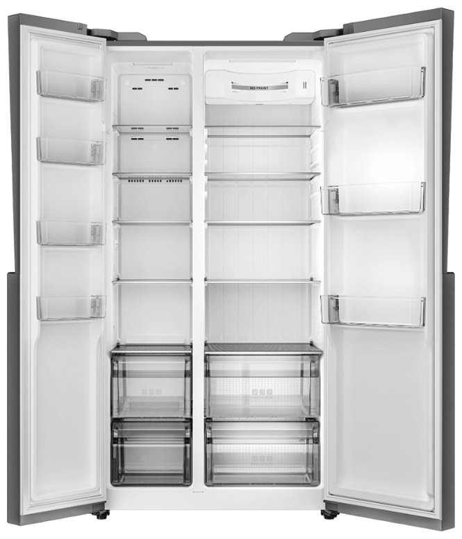 Холодильник Haier HRF-523DS6RU серый купить,0