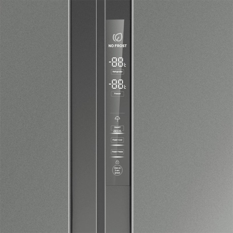 Холодильник Haier HRF-523DS6RU серый купить,NaN