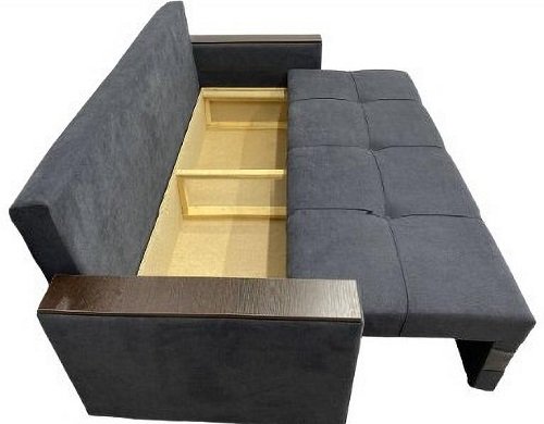 Диван FRH Q3 102393390 серый купить,292877