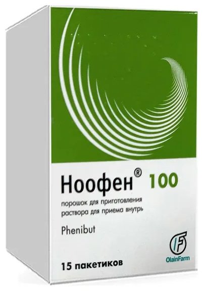 Ноофен порошок 100 мг 15 шт