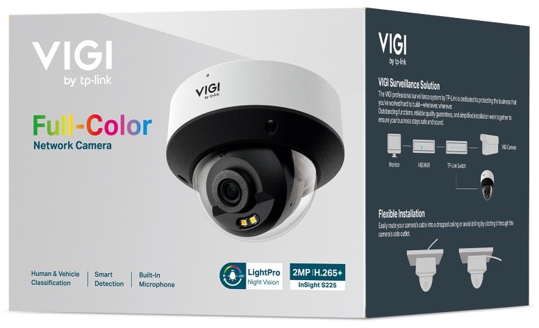 TP-LINK камера видеонаблюдения InSight S225(2.8mm)(UN), 2MP, расширение 1920x1080 купить,NaN