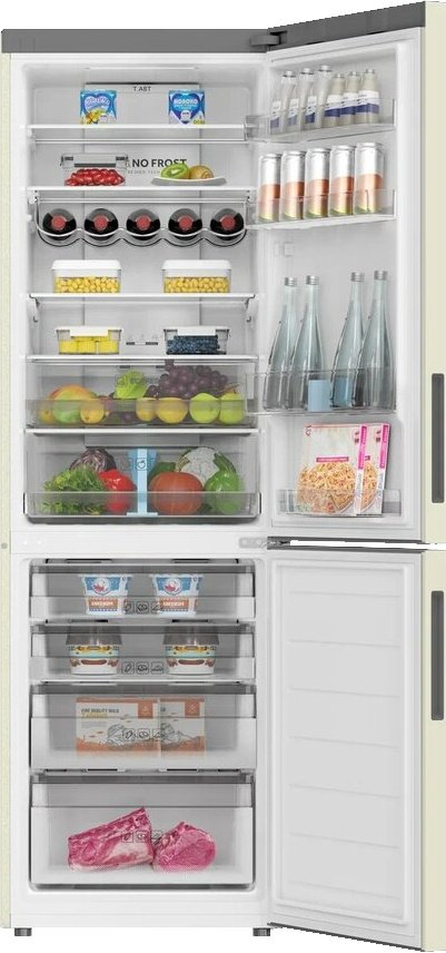 Холодильник Haier C2F636CCRGU1 бежевый купить,0