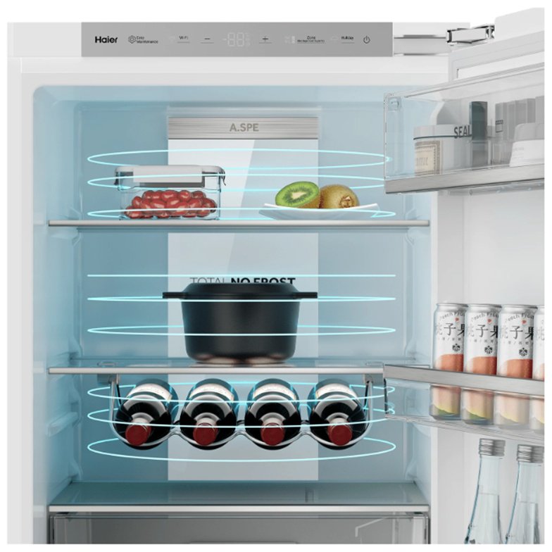 Холодильник Haier BCF5261WRU белый купить,0