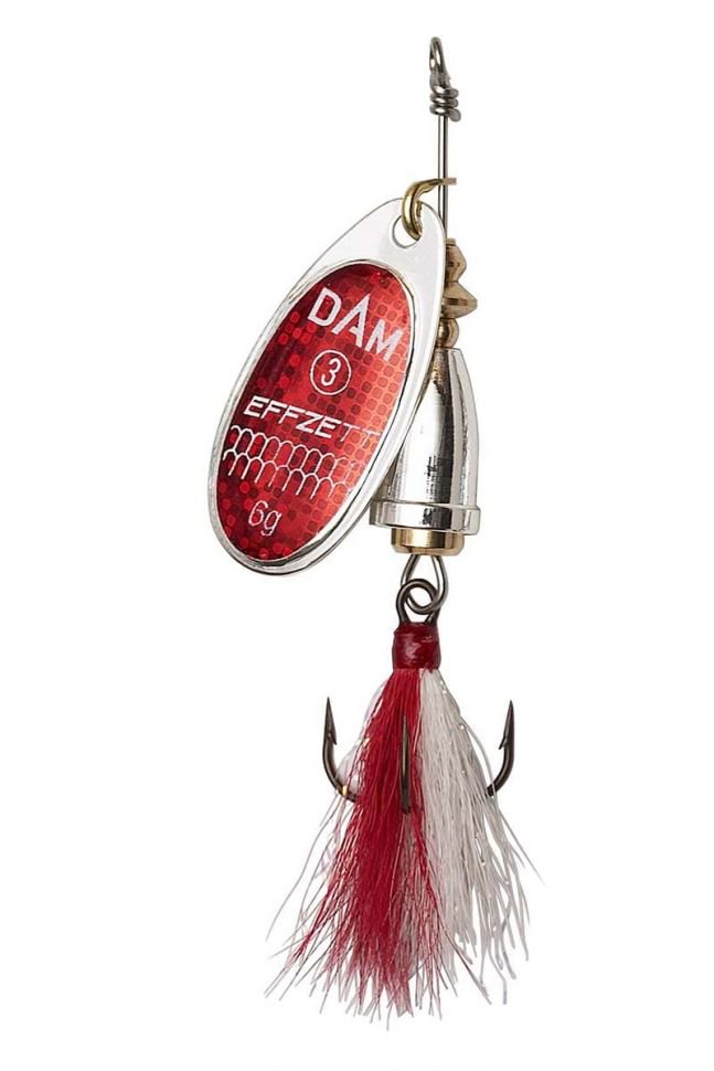 Блесна DAM Effzett Executor Dressed Spinner №1 3гр Reflex red купить,NaN