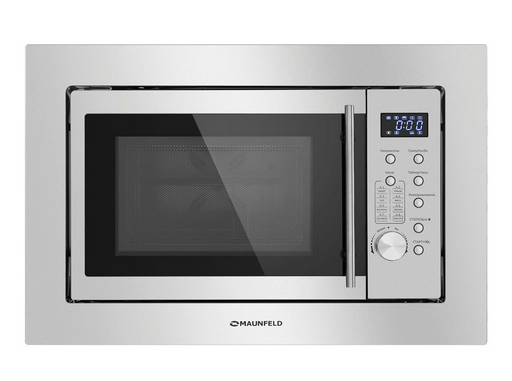Встраиваемая микроволновая печь Maunfeld XBMO202S серебристая
